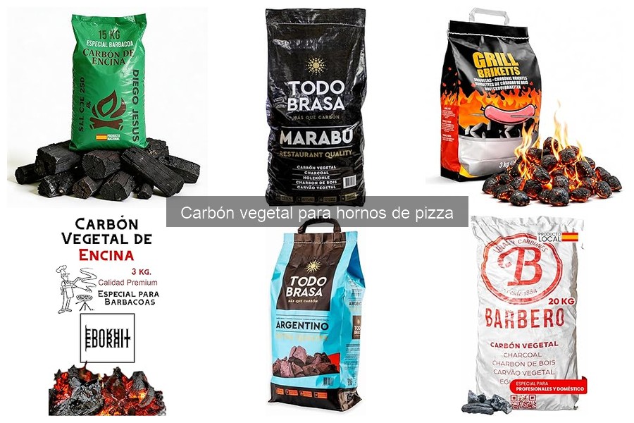 ¿Qué es el carbón vegetal para hornos de pizza?