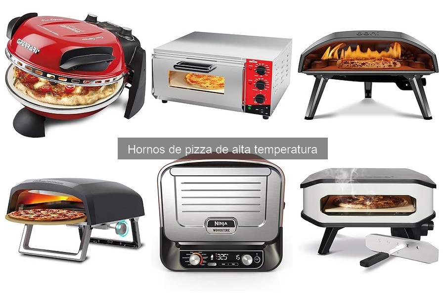 ¿Qué es un horno de pizza de alta temperatura?