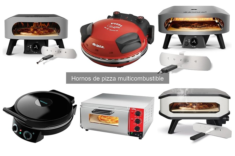 ¿Qué es un horno de pizza multicombustible? Guía y características