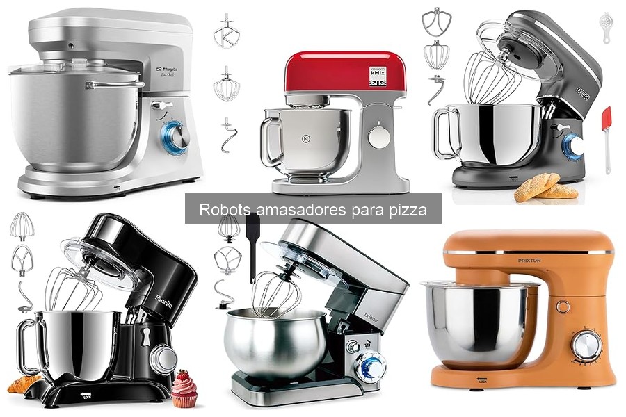 ¿Qué es un robot amasador para pizza? Guía y características