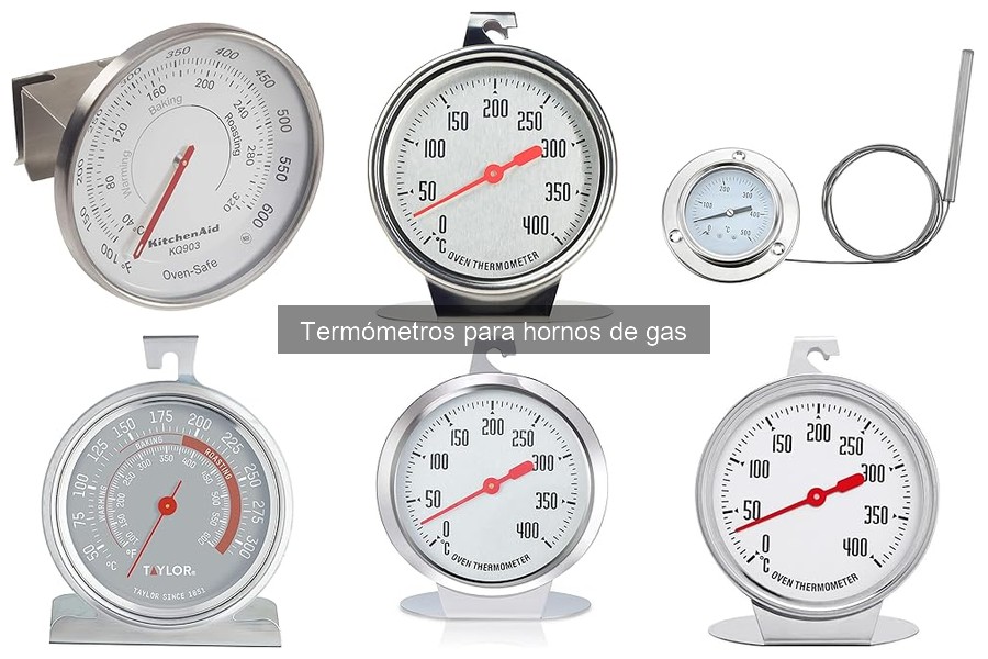 ¿Qué es un termómetro para horno de gas? Función y usos