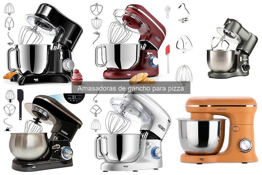 ¿Qué es una amasadora de gancho para pizza? Guía completa