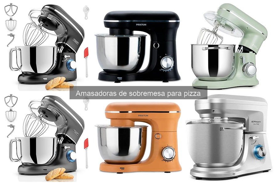 ¿Qué es una amasadora de sobremesa para pizza y para qué sirve?