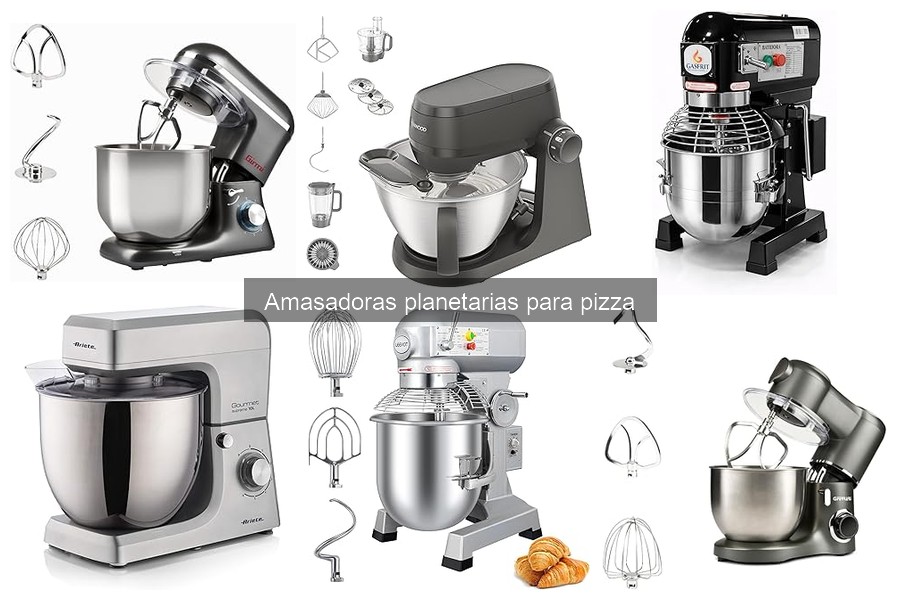 ¿Qué es una amasadora planetaria? Características y funciones