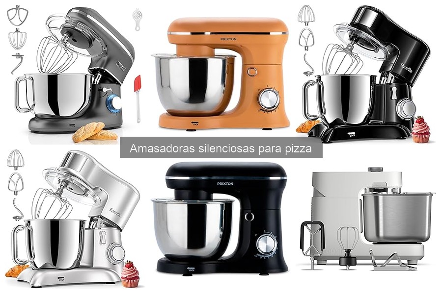 ¿Qué es una amasadora silenciosa? Características y funciones