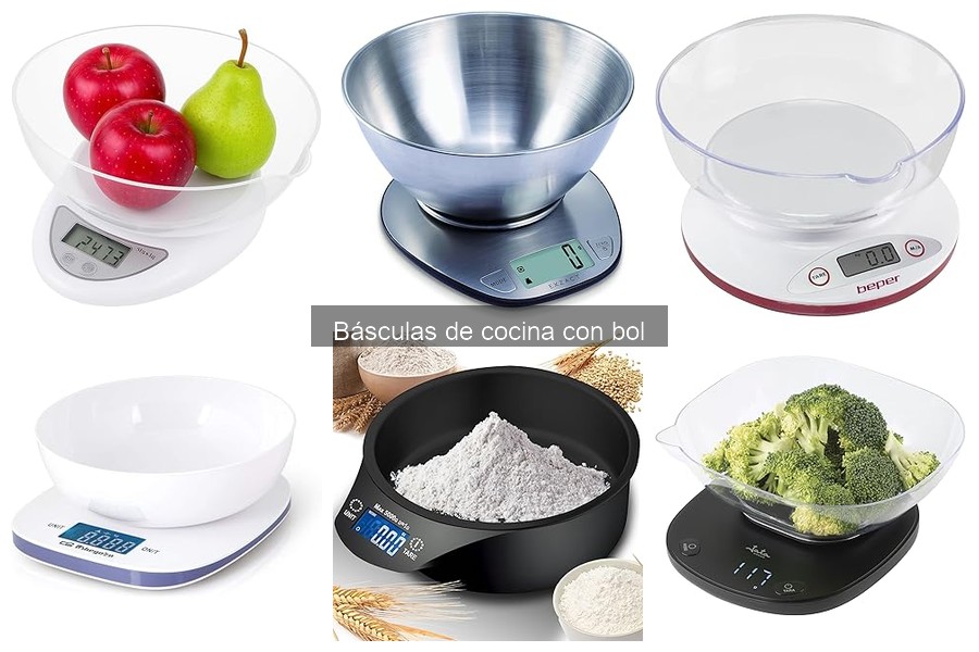 ¿Qué es una báscula de cocina con bol? Características y usos
