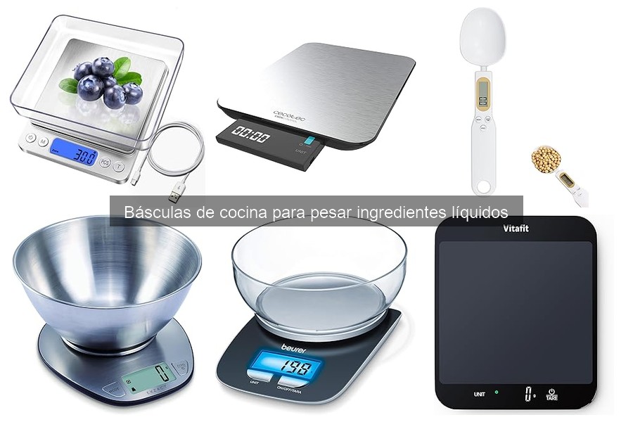 ¿Qué es una báscula de cocina y cómo se utiliza?