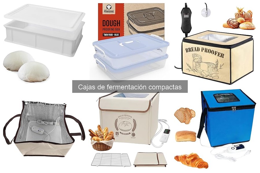 ¿Qué es una caja de fermentación compacta para pizza?