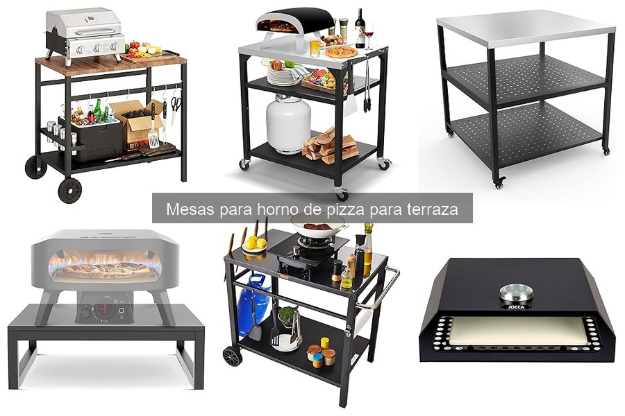 Qué es una mesa para horno de pizza: características y funciones