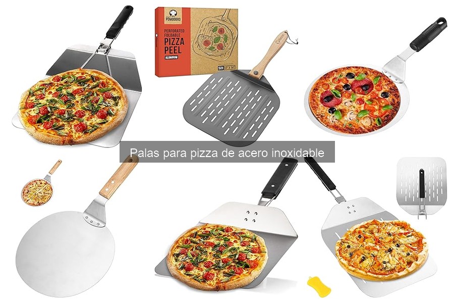 ¿Qué es una pala para pizza de acero inoxidable?
