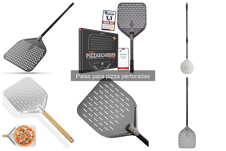 ¿Qué es una pala para pizza perforada? Características y más