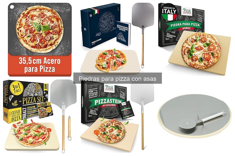 ¿Qué es una piedra para pizza con asas? Descúbrelo aquí