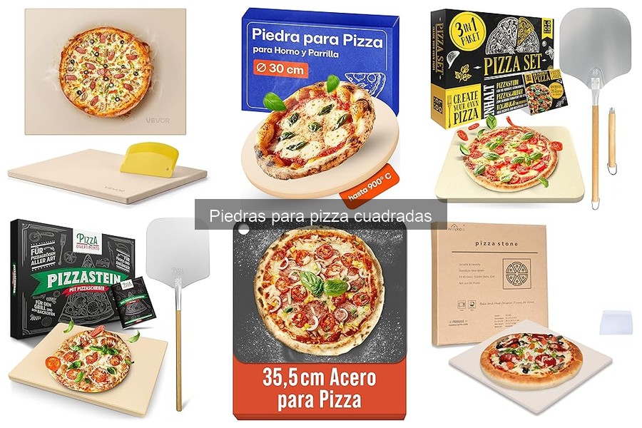 ¿Qué es una piedra para pizza cuadrada? Descubre sus beneficios