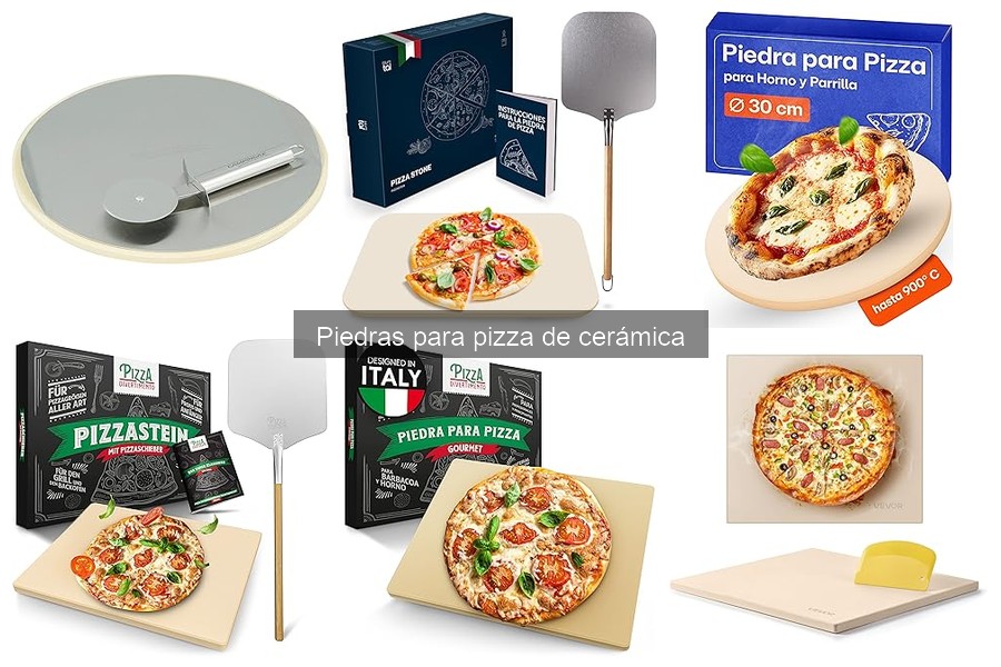Qué es una piedra para pizza de cerámica: guía básica