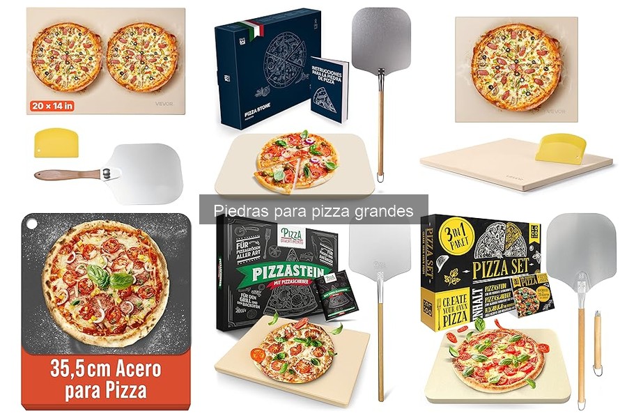 ¿Qué es una piedra para pizza grande? Características y beneficios