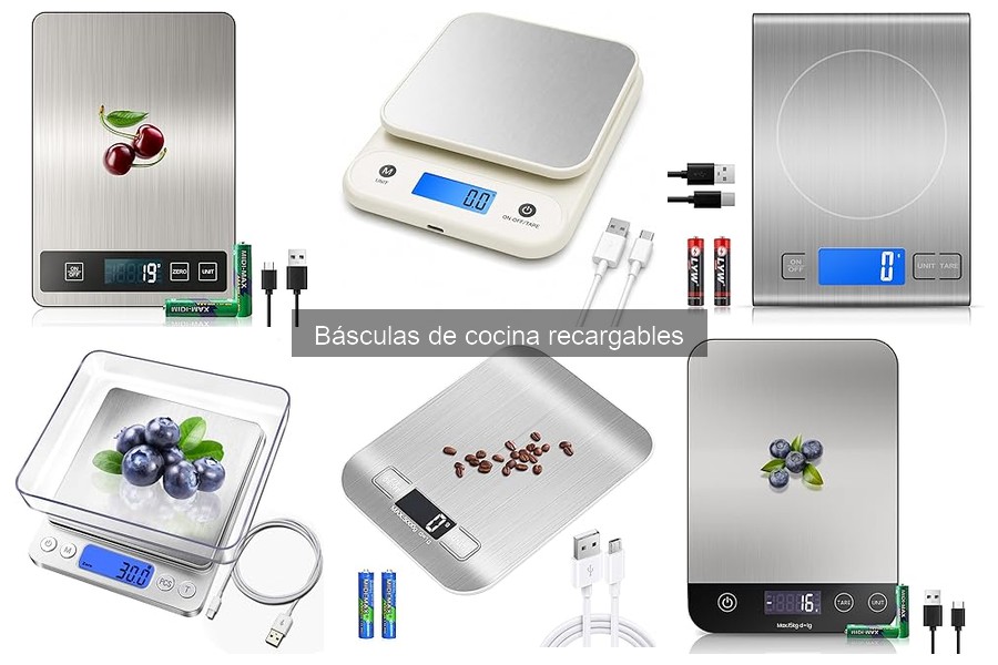 ¿Qué hacer si tu báscula de cocina recargable no enciende?