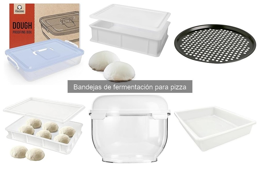 ¿Qué son las bandejas de fermentación para pizza?