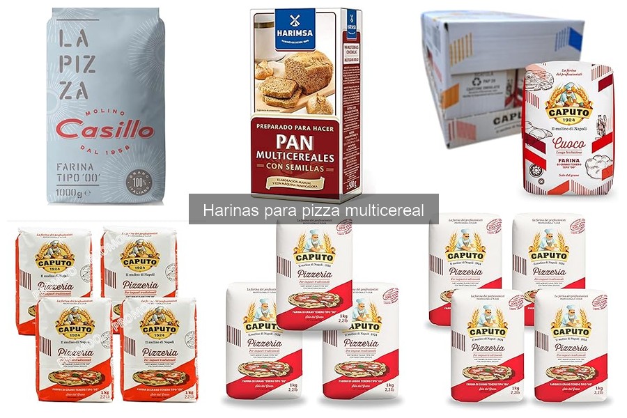 ¿Qué son las harinas multicereal para pizza y sus beneficios?