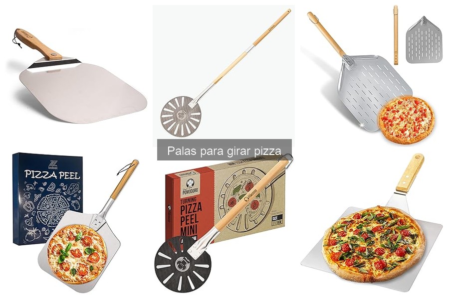 ¿Qué son las palas para girar pizza? Funciones y usos
