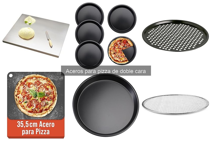 ¿Qué son los aceros para pizza de doble cara? Características y beneficios