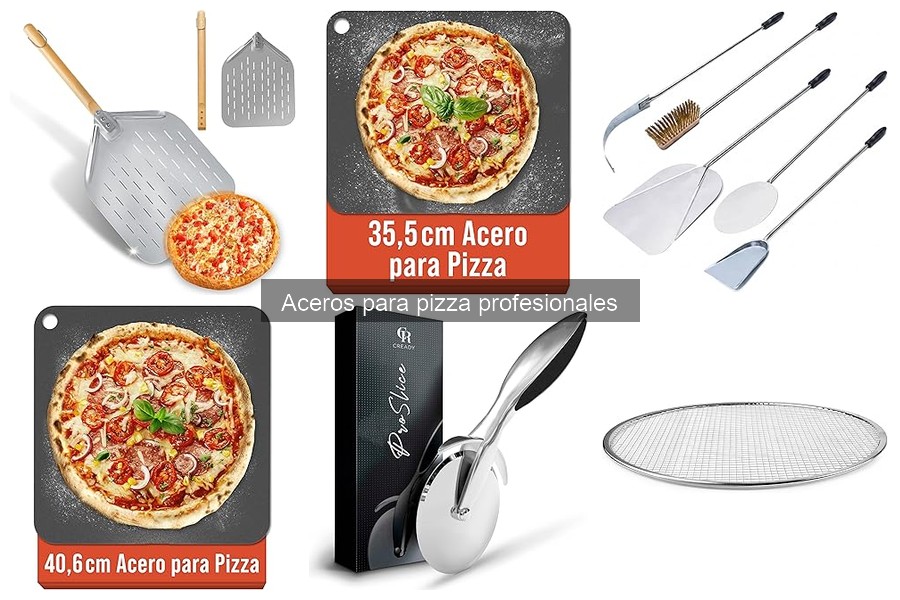 ¿Qué son los aceros para pizza profesionales? Características y beneficios
