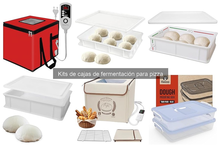 ¿Qué son los kits de cajas de fermentación para pizza?