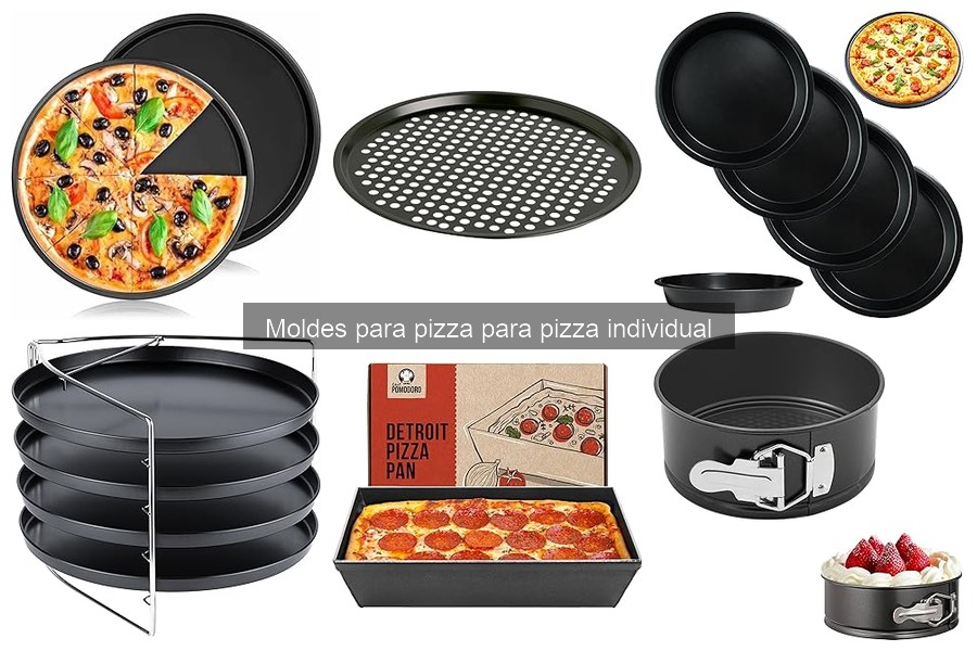 Qué son los moldes para pizza individual y sus beneficios
