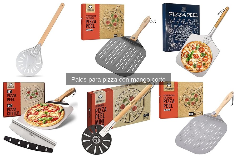 ¿Qué son los palos para pizza con mango corto y sus ventajas?