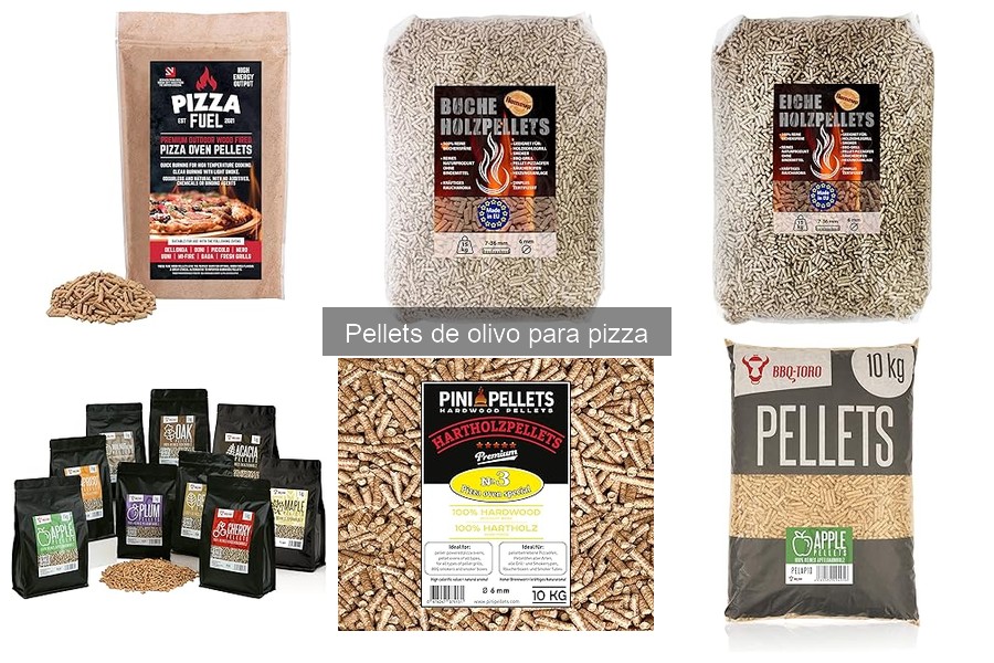 ¿Qué son los pellets de olivo para pizza? Características y usos