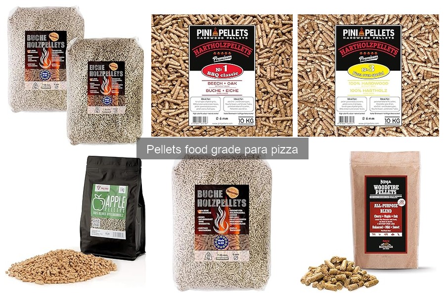 ¿Qué son los pellets food grade para pizza? Guía y usos
