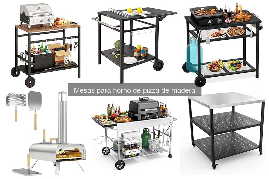 ¿Qué tamaño de mesa necesitas para tu horno de pizza?