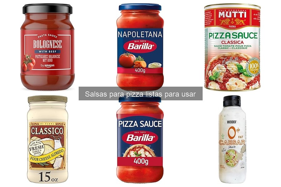 Recetas Creativas con Salsas para Pizza Listas para Usar