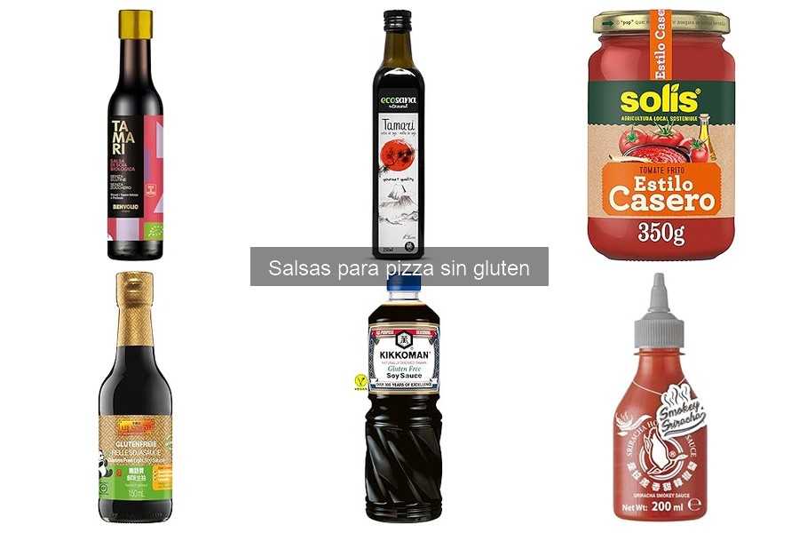 Recetas creativas de pizzas con salsas sin gluten