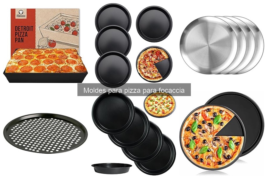 Recetas creativas para hacer pizza focaccia en moldes