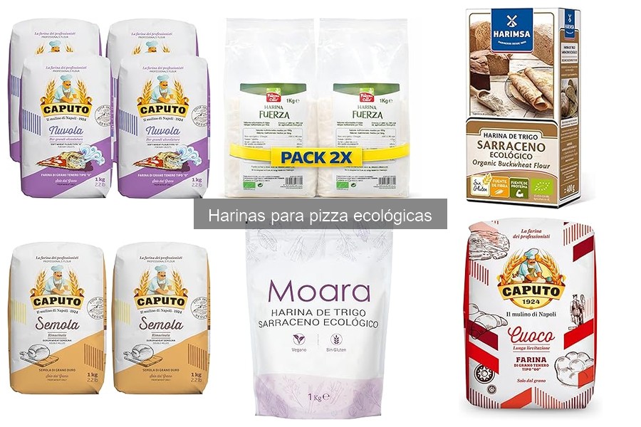 Recetas de pizza con harinas ecológicas para un sabor único