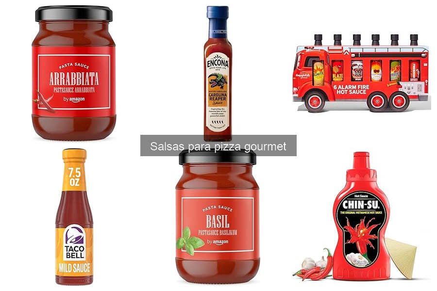 Recetas de salsas para pizza gourmet sin lácteos