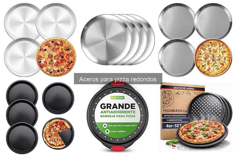 Recetas deliciosas de pizza para hacer con acero redondo