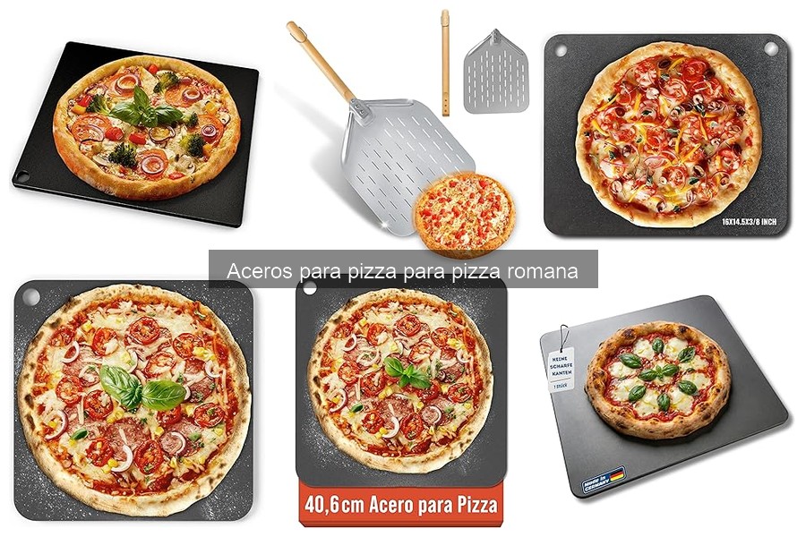 Recetas deliciosas para hacer con acero para pizza