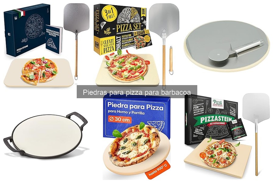Recetas deliciosas para hacer pizza en piedra en barbacoas