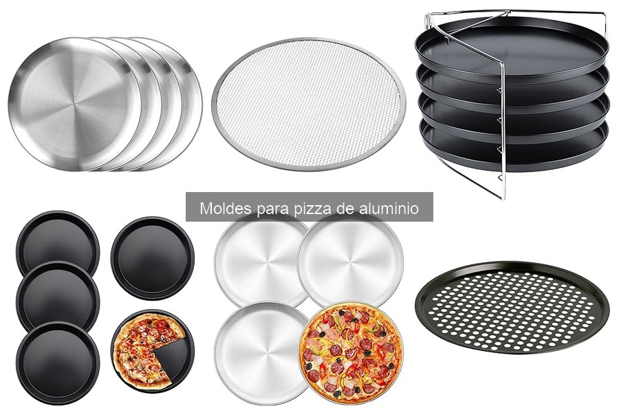 Recetas deliciosas para pizza en moldes de aluminio