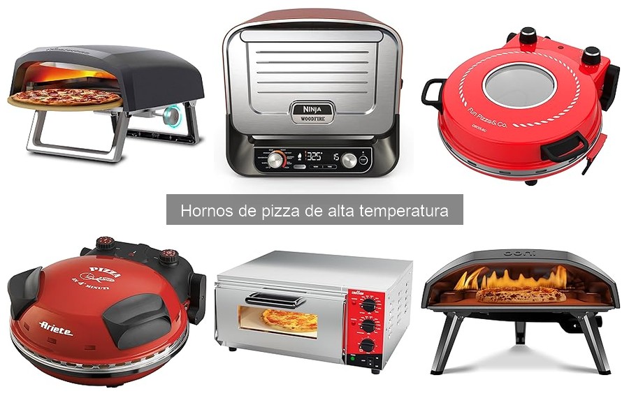 Recetas ideales para hornos de pizza de alta temperatura