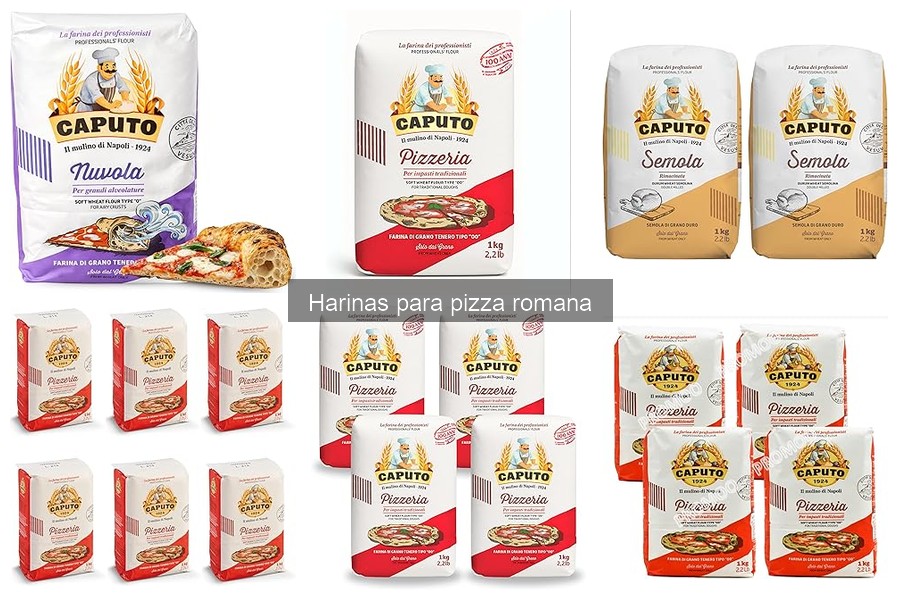Recetas Irresistibles de Pizza con Harina Romana