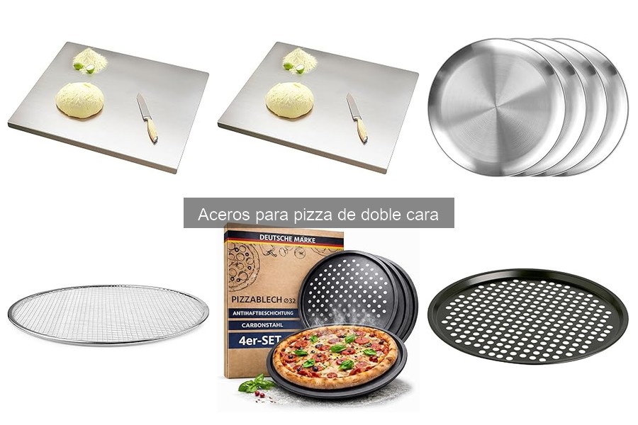 Recetas irresistibles para aceros de pizza de doble cara