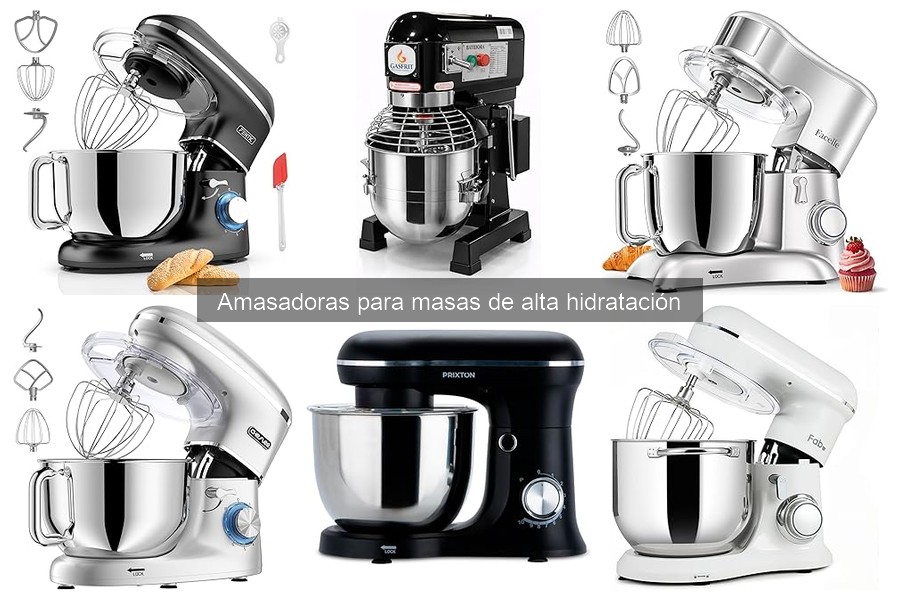 Recetas para Masas de Alta Hidratación con Amasadoras