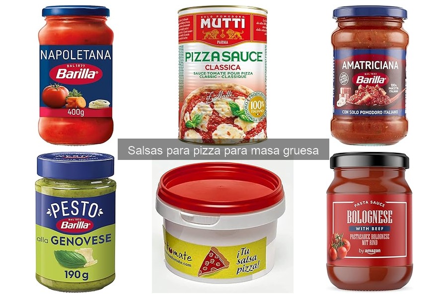 Reseñas de Salsas para Pizza de Masa Gruesa: Comparativas y Pros