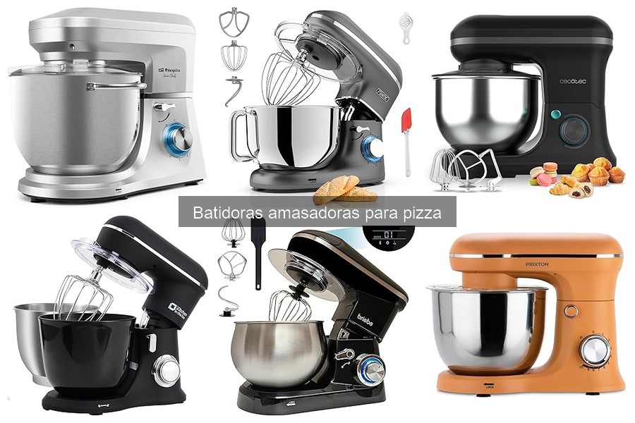 Reseñas de usuarios sobre batidoras amasadoras para pizza