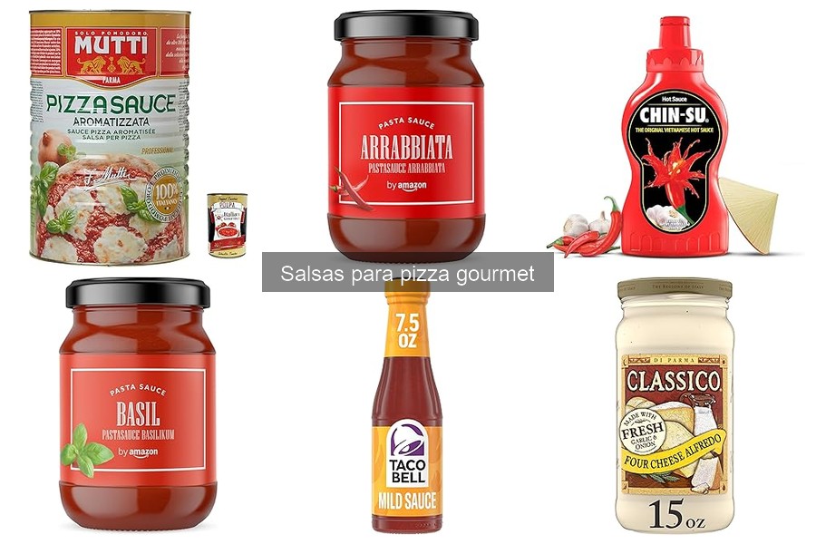 Salsas gourmet para pizza vegetarianas irresistibles