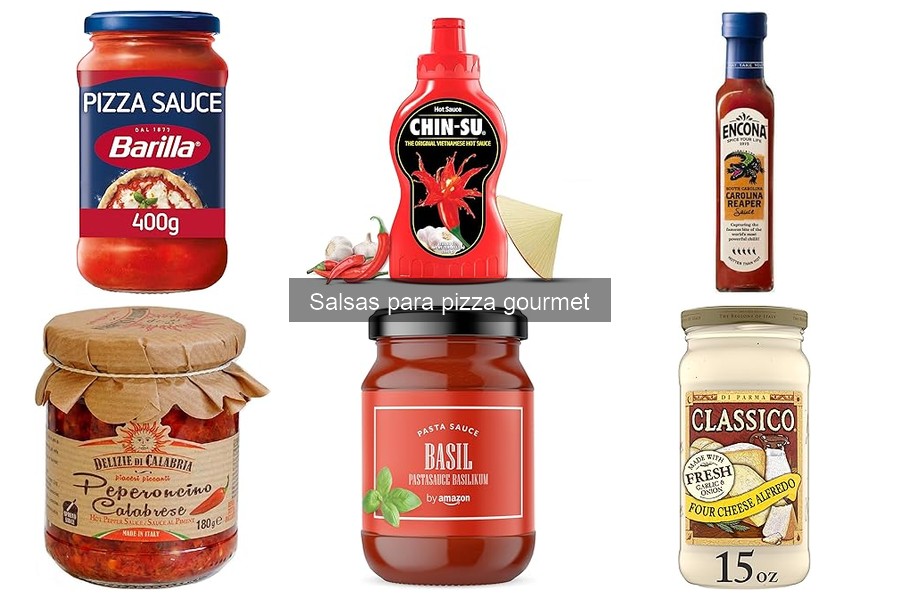 Salsas para Pizza Gourmet Perfectas para Fiestas y Eventos