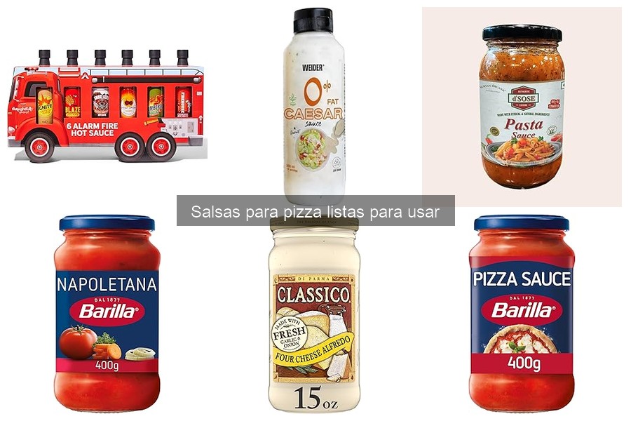 Salsas para pizza sin gluten: mejores opciones y marcas
