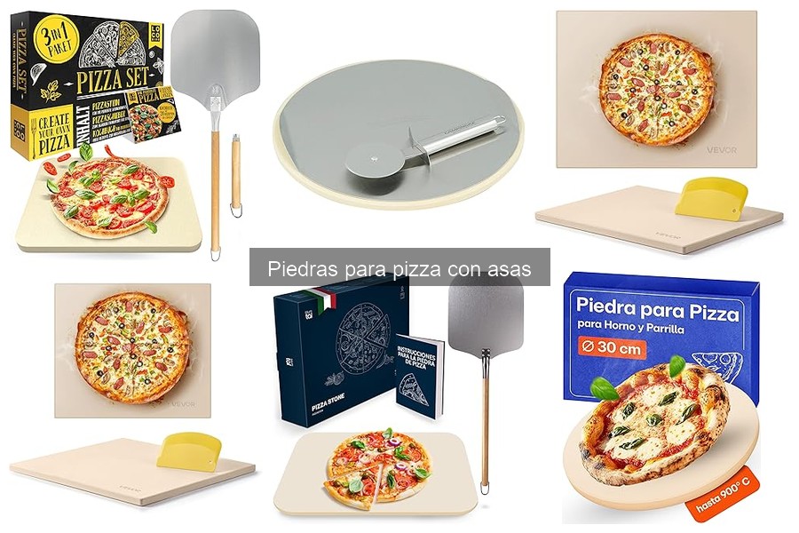 Soluciona problemas comunes al usar piedra para pizza con asas